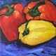 Fruit and Vegetable Series 1 - acrylic - 6x6