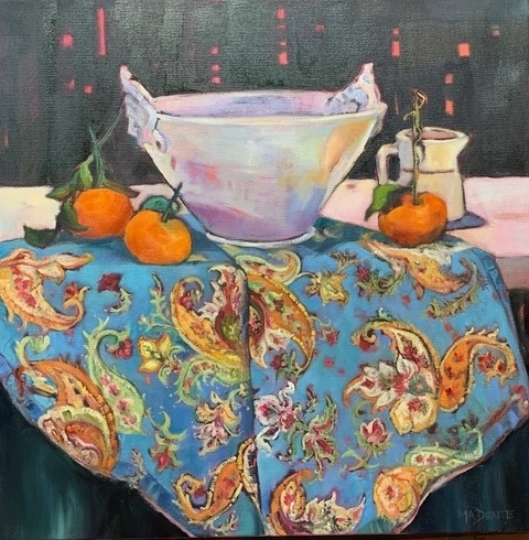 Ode to Provence 20x20 oil on canvas